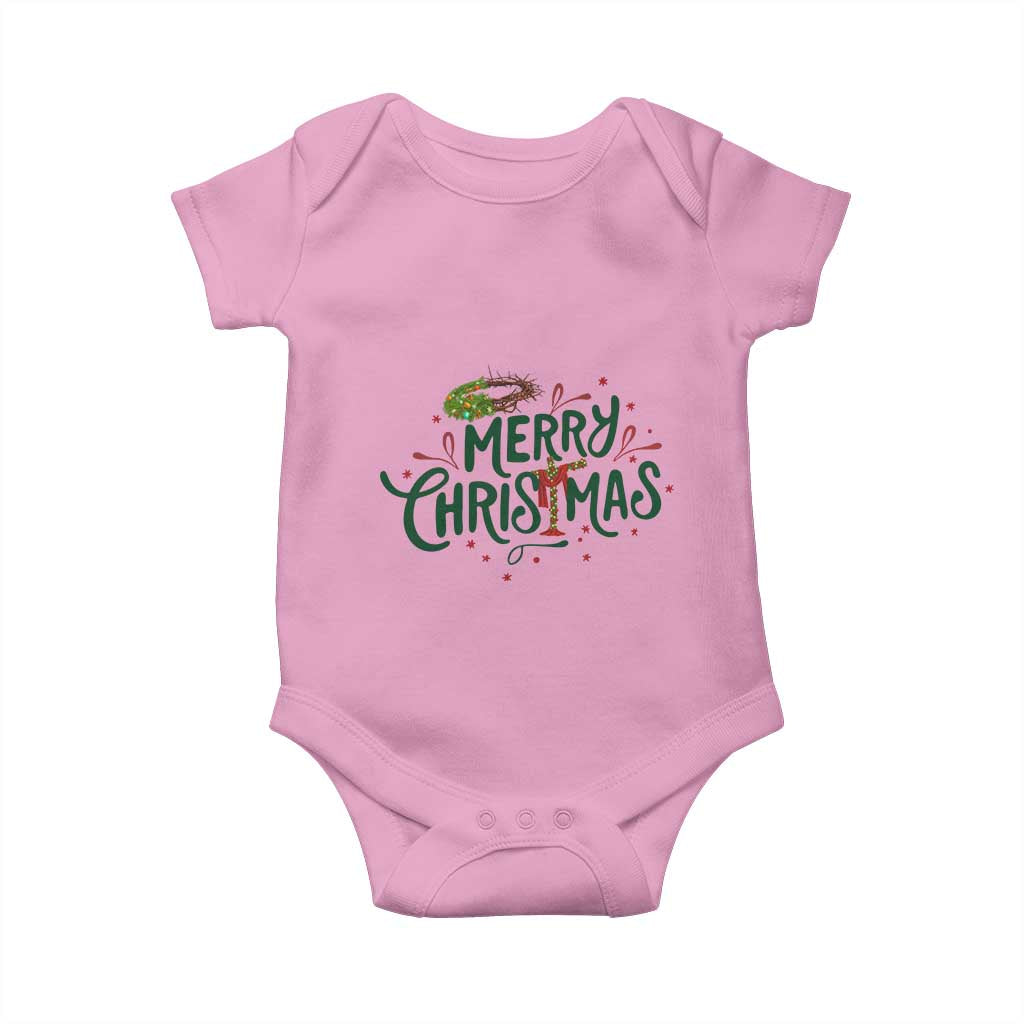 Jesus Christian Christmas Baby Onesie - Wonder Print Shop