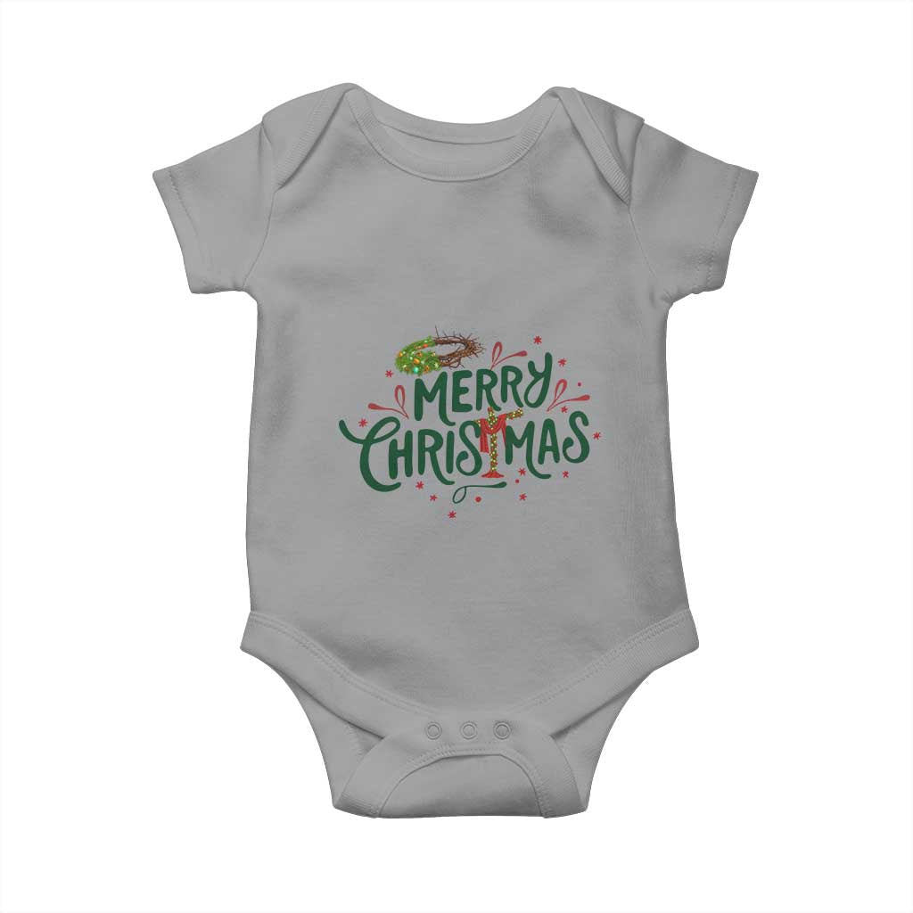 Jesus Christian Christmas Baby Onesie - Wonder Print Shop