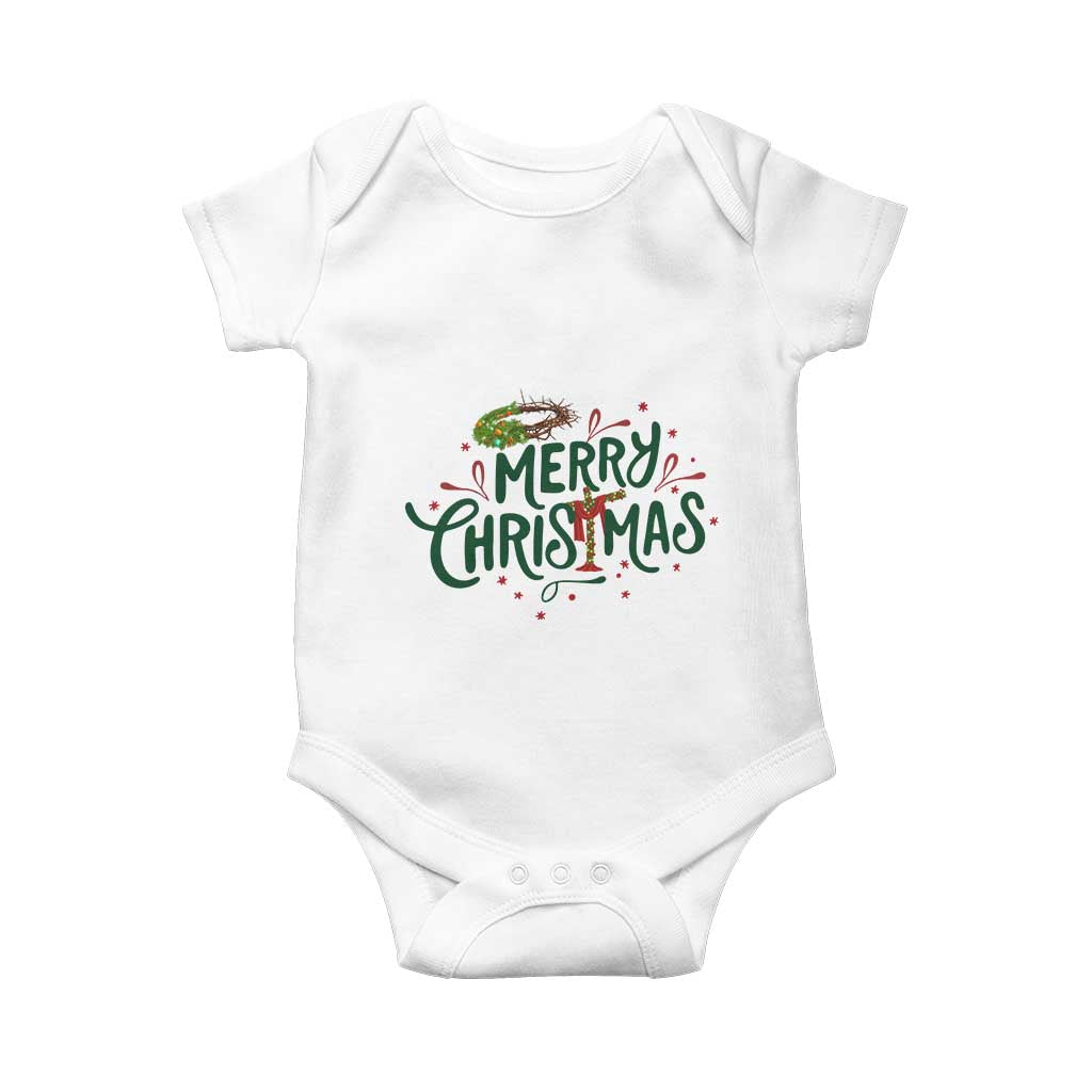 Jesus Christian Christmas Baby Onesie - Wonder Print Shop