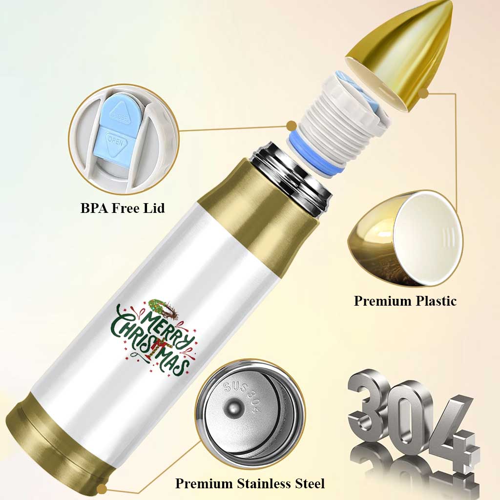 Jesus Christian Christmas Bullet Tumbler - Wonder Print Shop