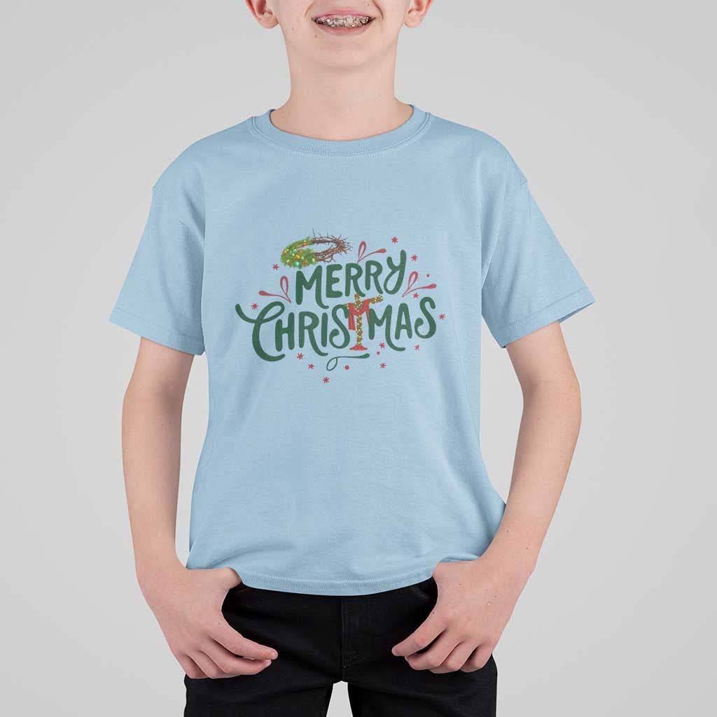 Jesus Christian Christmas T Shirt For Kid - Wonder Print Shop