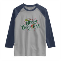 Jesus Christian Christmas Raglan Shirt - Wonder Print Shop