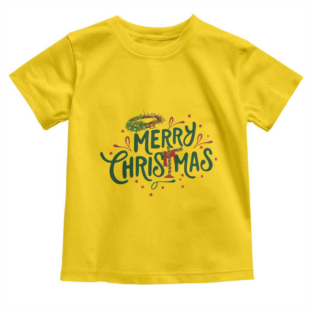 Jesus Christian Christmas Toddler T Shirt - Wonder Print Shop