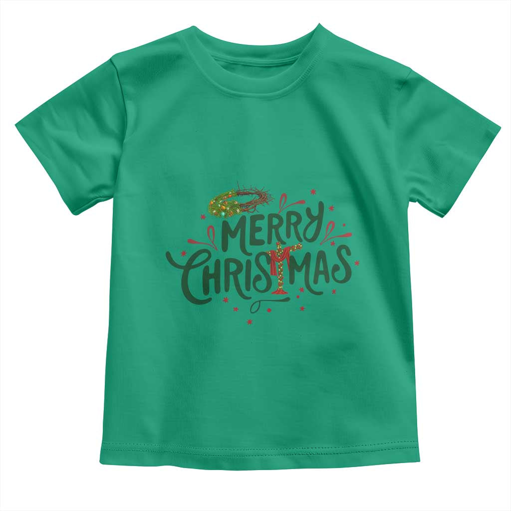 Jesus Christian Christmas Toddler T Shirt - Wonder Print Shop