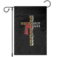 Jesus Christian Christmas Garden Flag God So Loved The World That He Gave His Only Son - Wonder Print Shop