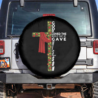 Jesus Christian Christmas Spare Tire Cover God So Loved The World That He Gave His Only Son - Wonder Print Shop