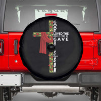 Jesus Christian Christmas Spare Tire Cover God So Loved The World That He Gave His Only Son - Wonder Print Shop