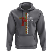 Jesus Christian Christmas Hoodie God So Loved The World That He Gave His Only Son - Wonder Print Shop