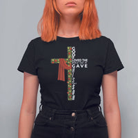 Jesus Christian Christmas T Shirt For Women God So Loved The World That He Gave His Only Son - Wonder Print Shop