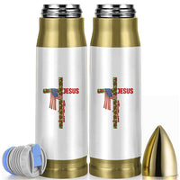 Jesus Patriotic Christmas Bullet Tumbler Loves Jesus And America Too - Wonder Print Shop