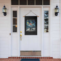 Solider Army Christian Garden Flag Cross Starry Night Faith Patriotic Jesus - Wonder Print Shop