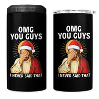 Funny Santa Christmas 4 in 1 Can Cooler Tumbler OMG You Guys I Never Said That - Wonder Print Shop