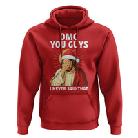 Funny Santa Christmas Hoodie OMG You Guys I Never Said That - Wonder Print Shop