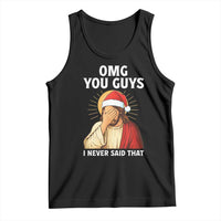 Funny Santa Christmas Tank Top OMG You Guys I Never Said That - Wonder Print Shop