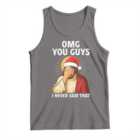 Funny Santa Christmas Tank Top OMG You Guys I Never Said That - Wonder Print Shop
