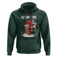 Funny Santa Christmas Hoodie You Are Not Getting Shit - Wonder Print Shop