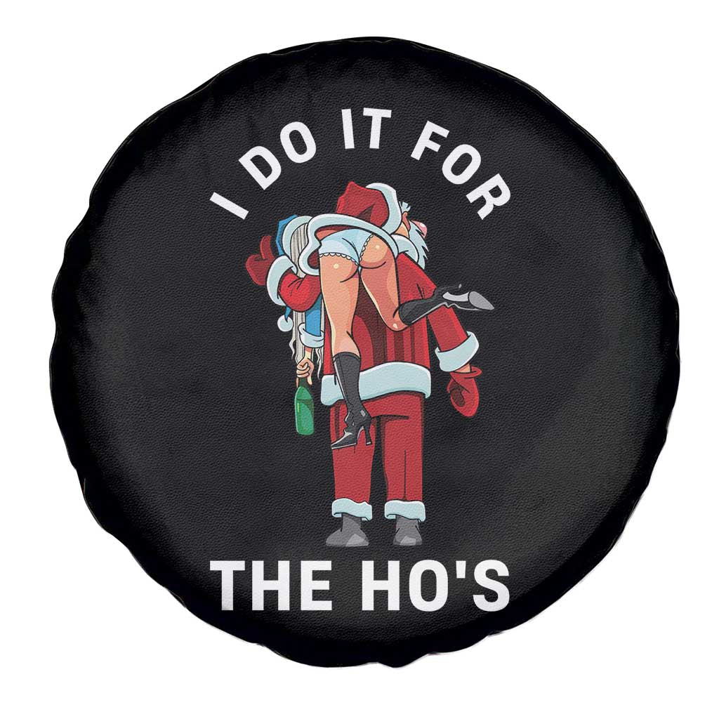 Funny Santa Christmas Spare Tire Cover I Do It For The Ho Ho Ho - Wonder Print Shop