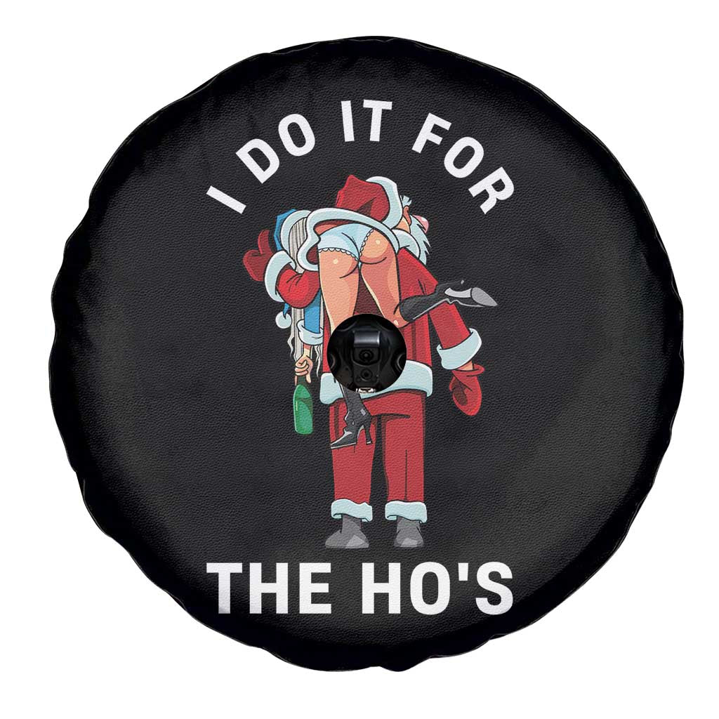 Funny Santa Christmas Spare Tire Cover I Do It For The Ho Ho Ho - Wonder Print Shop