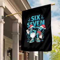 67 Six Seven Christmas Garden Flag Funny Italian Brainrot Meme - Wonder Print Shop