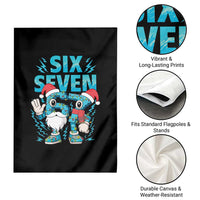 67 Six Seven Christmas Garden Flag Funny Italian Brainrot Meme - Wonder Print Shop