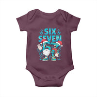 67 Six Seven Christmas Baby Onesie Funny Italian Brainrot Meme - Wonder Print Shop