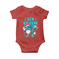67 Six Seven Christmas Baby Onesie Funny Italian Brainrot Meme - Wonder Print Shop