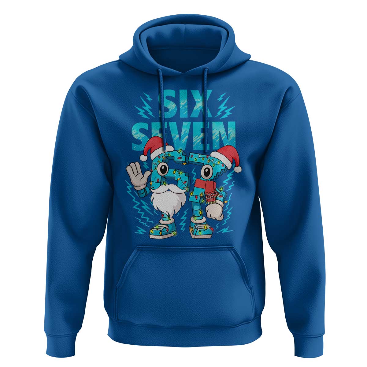 67 Six Seven Christmas Hoodie Funny Italian Brainrot Meme - Wonder Print Shop