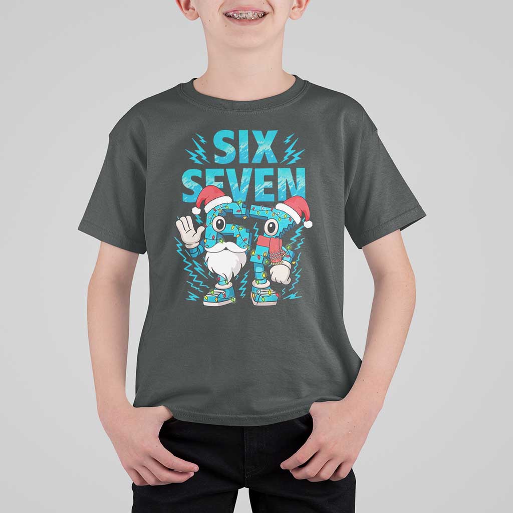 67 Six Seven Christmas T Shirt For Kid Funny Italian Brainrot Meme - Wonder Print Shop