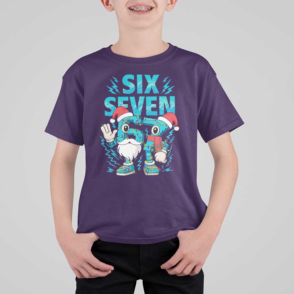67 Six Seven Christmas T Shirt For Kid Funny Italian Brainrot Meme - Wonder Print Shop