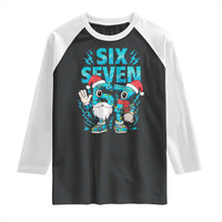 67 Six Seven Christmas Raglan Shirt Funny Italian Brainrot Meme - Wonder Print Shop
