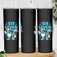 67 Six Seven Christmas Skinny Tumbler Funny Italian Brainrot Meme - Wonder Print Shop