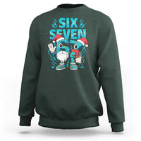 67 Six Seven Christmas Sweatshirt Funny Italian Brainrot Meme - Wonder Print Shop