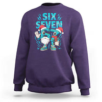 67 Six Seven Christmas Sweatshirt Funny Italian Brainrot Meme - Wonder Print Shop