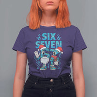 67 Six Seven Christmas T Shirt For Women Funny Italian Brainrot Meme - Wonder Print Shop