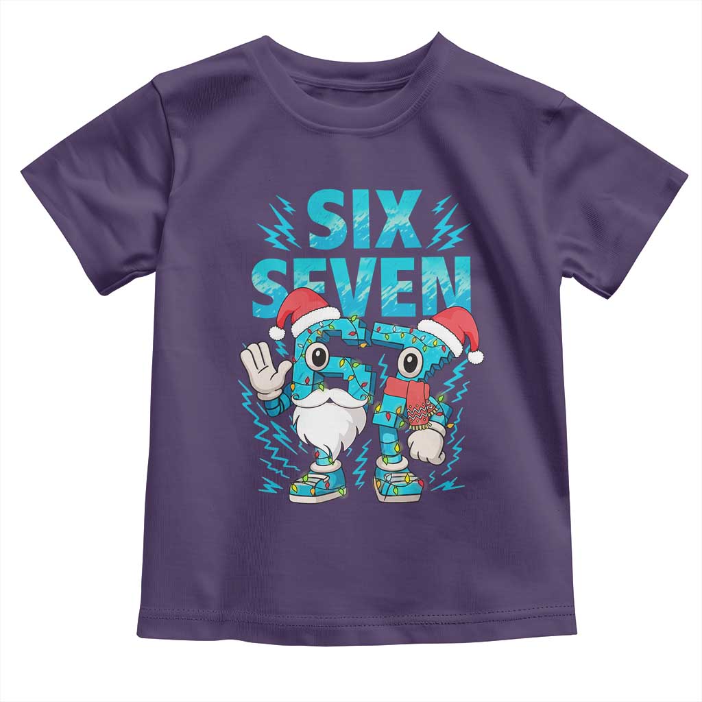 67 Six Seven Christmas Toddler T Shirt Funny Italian Brainrot Meme - Wonder Print Shop