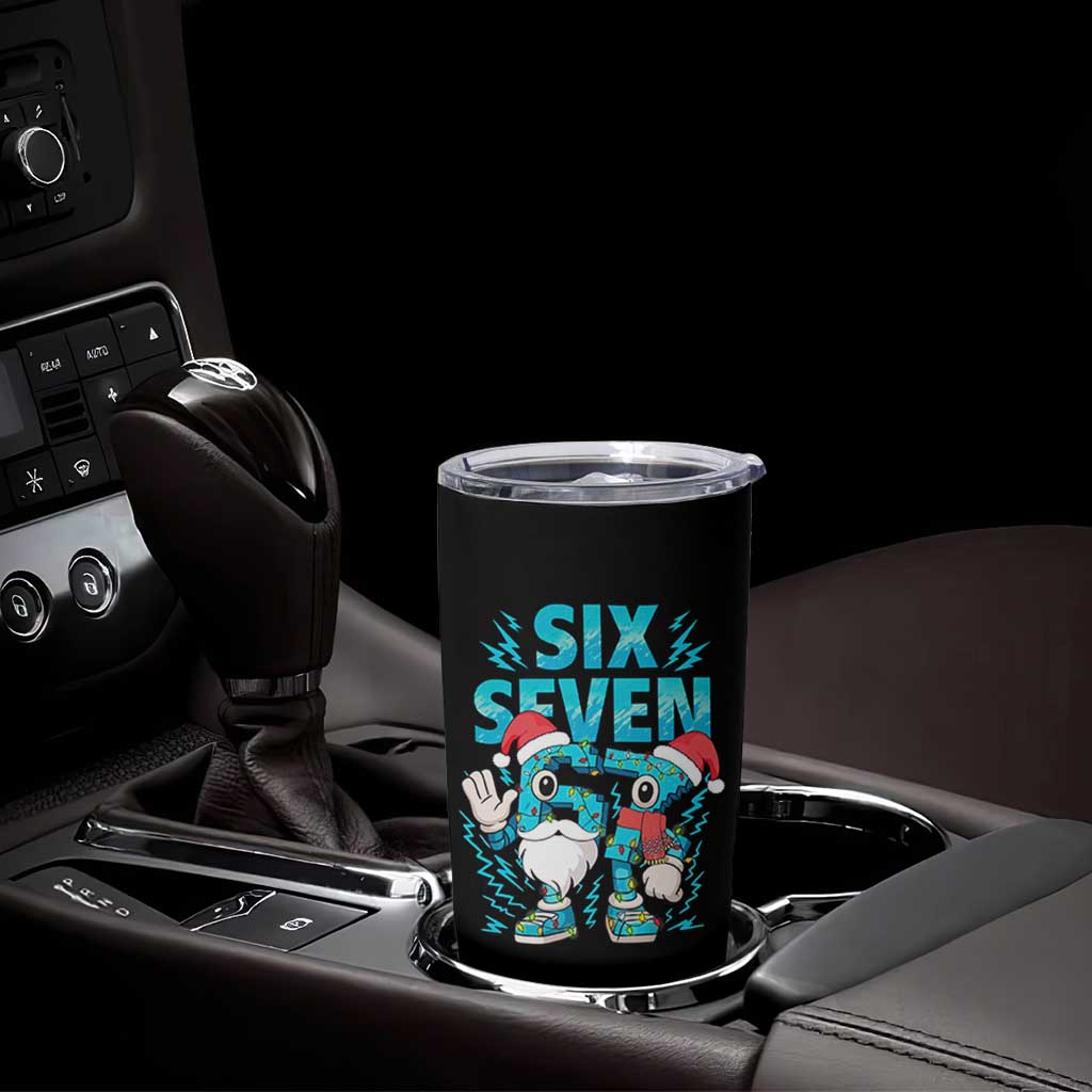 67 Six Seven Christmas Tumbler Cup Funny Italian Brainrot Meme - Wonder Print Shop