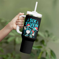 67 Six Seven Christmas Tumbler With Handle Funny Italian Brainrot Meme - Wonder Print Shop