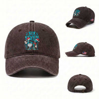 67 Six Seven Christmas Washed Cotton Baseball Cap Funny Italian Brainrot Meme