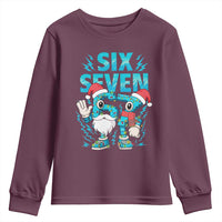 67 Six Seven Christmas Youth Sweatshirt Funny Italian Brainrot Meme - Wonder Print Shop