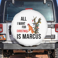Marcus The Worm Robert Meme Spare Tire Cover All I Want For Christmas Is Marcus - Wonder Print Shop