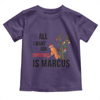 Marcus The Worm Robert Meme Toddler T Shirt All I Want For Christmas Is Marcus - Wonder Print Shop