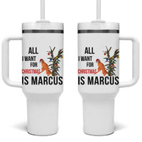 Marcus The Worm Robert Meme Tumbler With Handle All I Want For Christmas Is Marcus - Wonder Print Shop