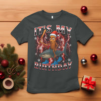 Italian Brainrot Christmas Meme T Shirt It Is My Birthday - Wonder Print Shop