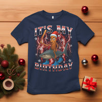 Italian Brainrot Christmas Meme T Shirt It Is My Birthday - Wonder Print Shop