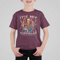 Italian Brainrot Christmas Meme T Shirt For Kid It Is My Birthday - Wonder Print Shop