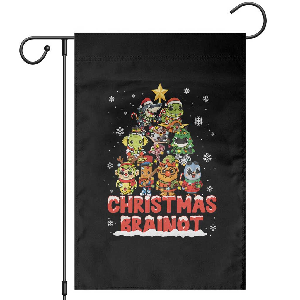 Italian Brainrot Christmas Tree Meme Garden Flag - Wonder Print Shop