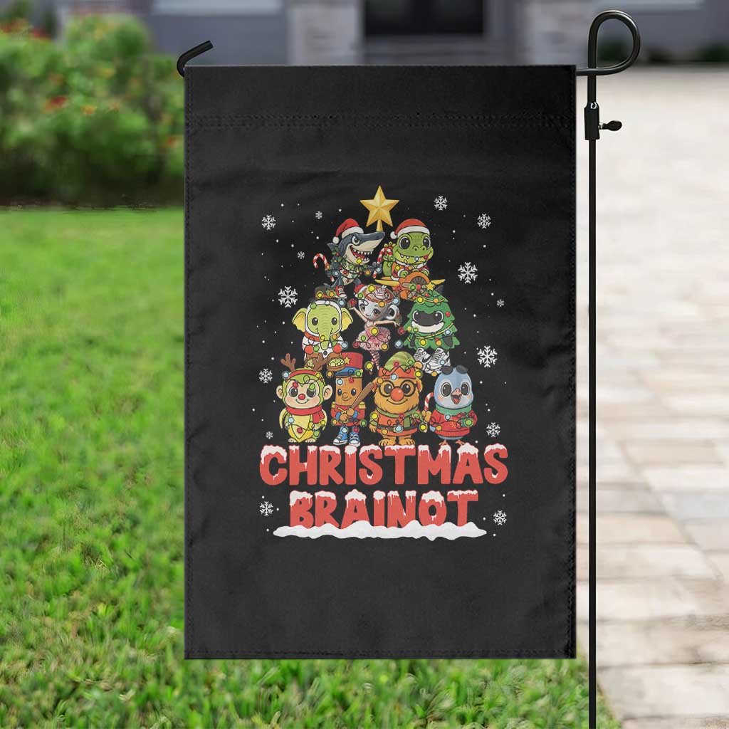 Italian Brainrot Christmas Tree Meme Garden Flag - Wonder Print Shop