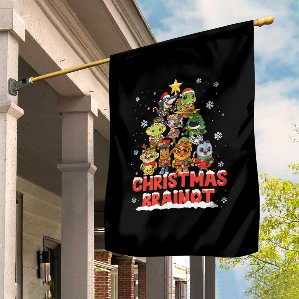 Italian Brainrot Christmas Tree Meme Garden Flag - Wonder Print Shop