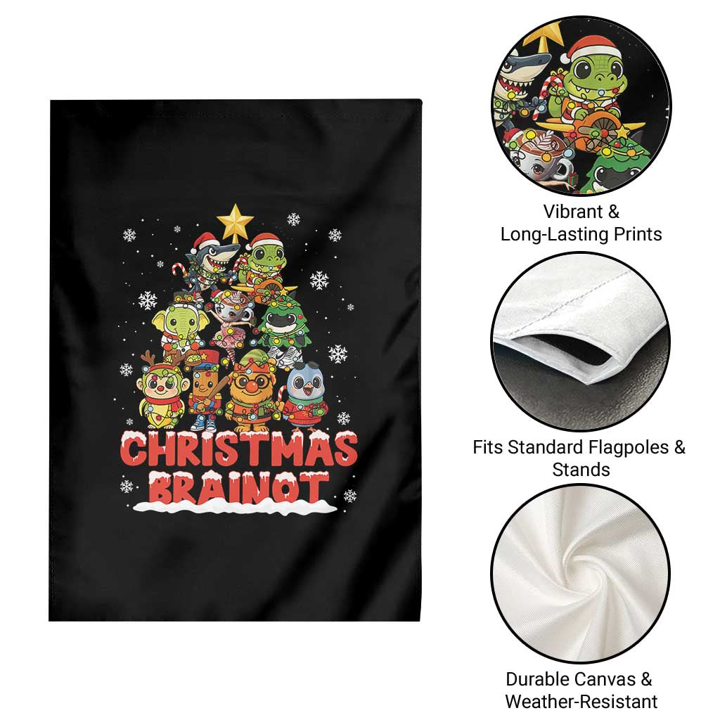 Italian Brainrot Christmas Tree Meme Garden Flag - Wonder Print Shop