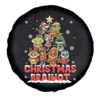 Italian Brainrot Christmas Tree Meme Spare Tire Cover - Wonder Print Shop